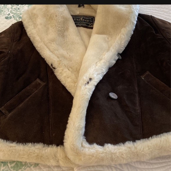 Brand new express brown suede jacket - Picture 1 of 6